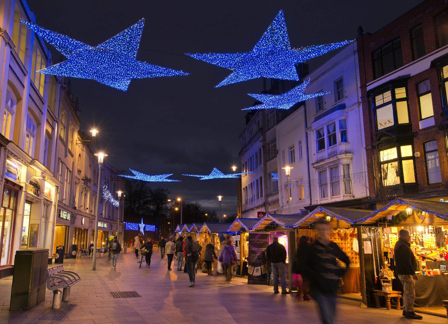 Cardiff's Christmas Market 2018  FOR Cardiff