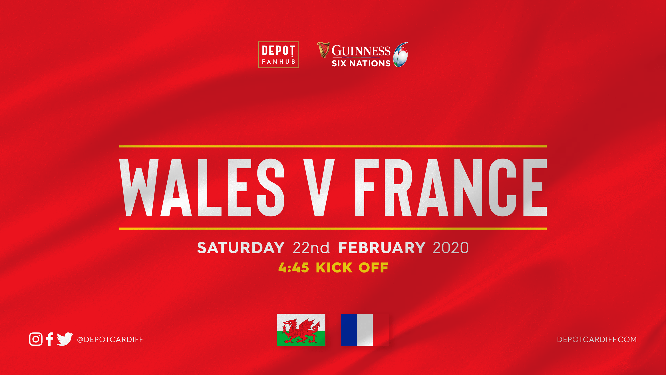 France V Wales at Depot FOR Cardiff