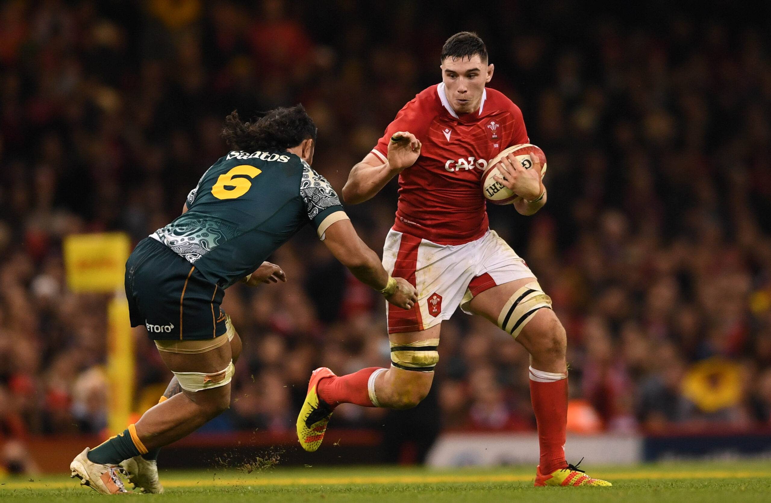 Wales v Australia at the Principality Stadium FOR Cardiff